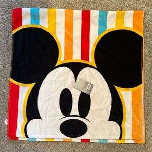 NWT Striped Mickey Mouse Disney Towel